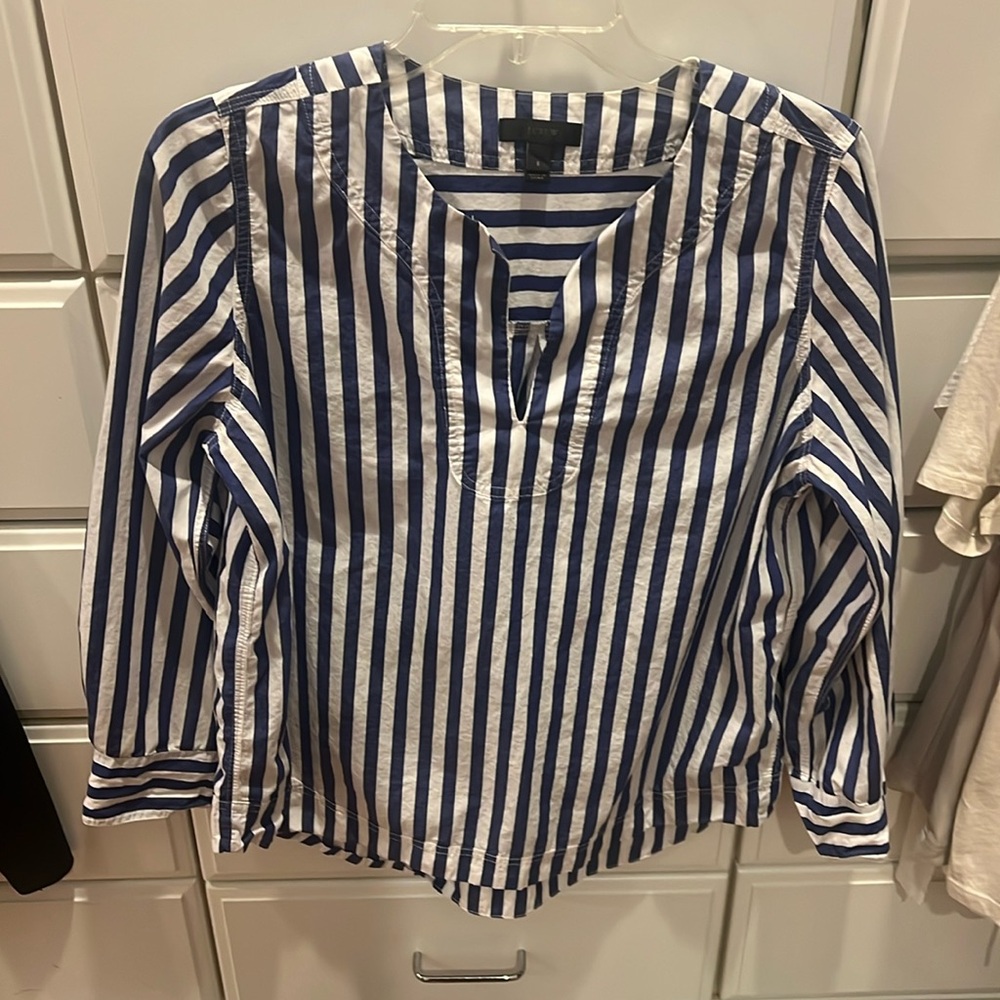 100% cotton JCrew top